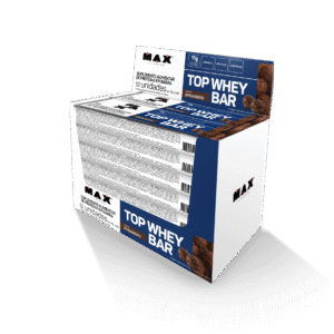 Barra Top Whey Brigadeiro Caixa C/12X41g Max Titanium
