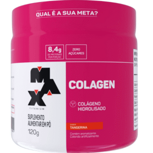 Collagen Tangerina 120g Max Titanium