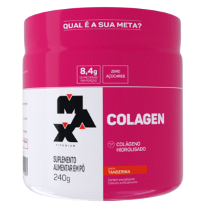 Collagen Tangerina 240g Max Titanium