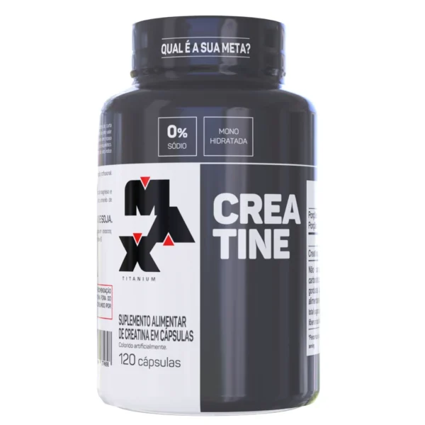 Creatine 120 Cáps. Max Titanium