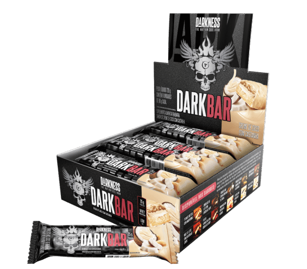 Dark Bar Creme de Coco com Castanha Caixa C/8X90g Integralmédica