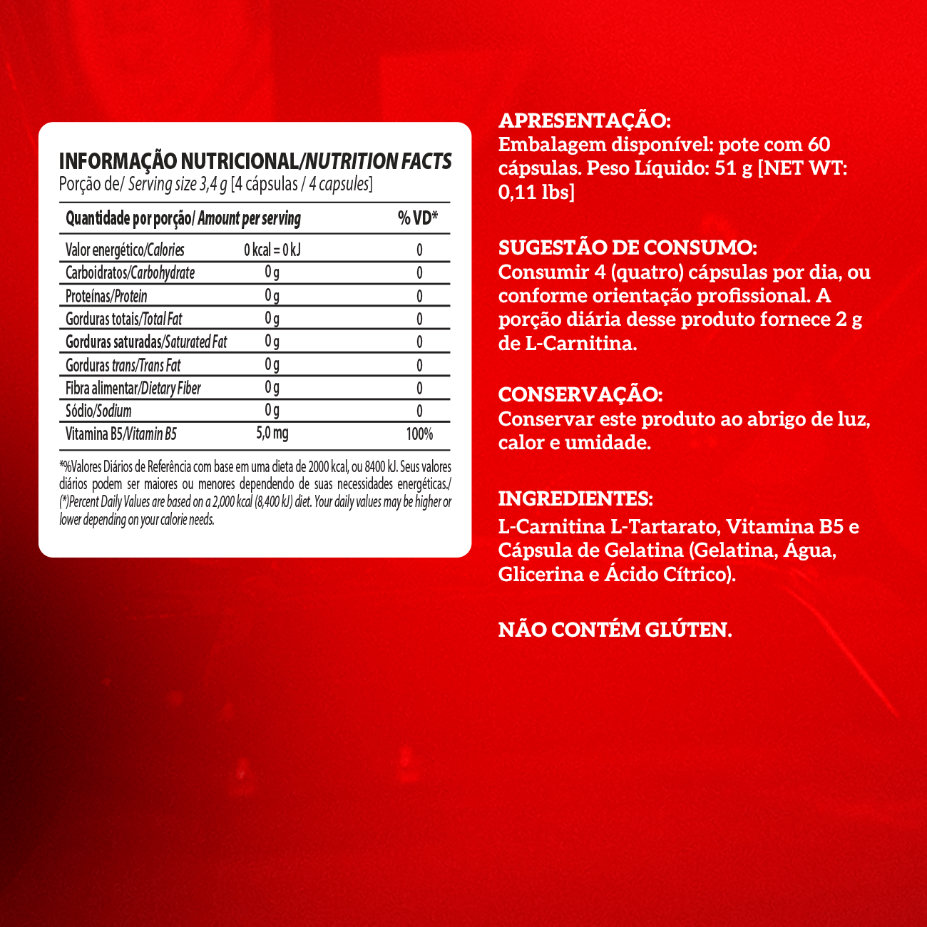 L-Carn 2000 60 Cáps. Integralmedica - Imagem 2