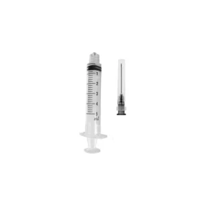 Seringa Hipodérmica Luer Lock 5ml Agulha 0,25X7mm SR