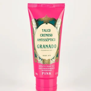 Talco Cremoso Antisséptico Pink 100g Granado