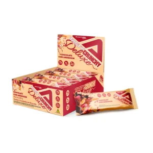 Barra Tasty Crunchy Deluxe Chocolate com Amendoim Caixa C/12X50g Adaptogen