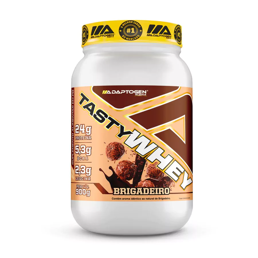 Tasty Whey Brigadeiro 900g Adaptogen