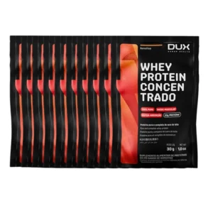 Whey Protein Concentrado Banoffe Caixa  C/10 Sachês de 30g Dux