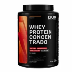 Whey Protein Concentrado Cookies 900g Dux
