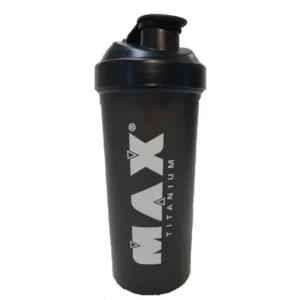 Coqueteleira Preta 700ml Max Titanium