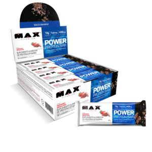 Power Protein Bar Morango Sensation CAixa C/12X41g Max Titanium