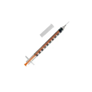 Seringa Insulina com Agulha Fixa 0,45X13mm Luer Slip 1ml SR